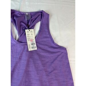 Callia Women's Purple Racerback Tank Top Sleeveless Athletic Activewear Size L